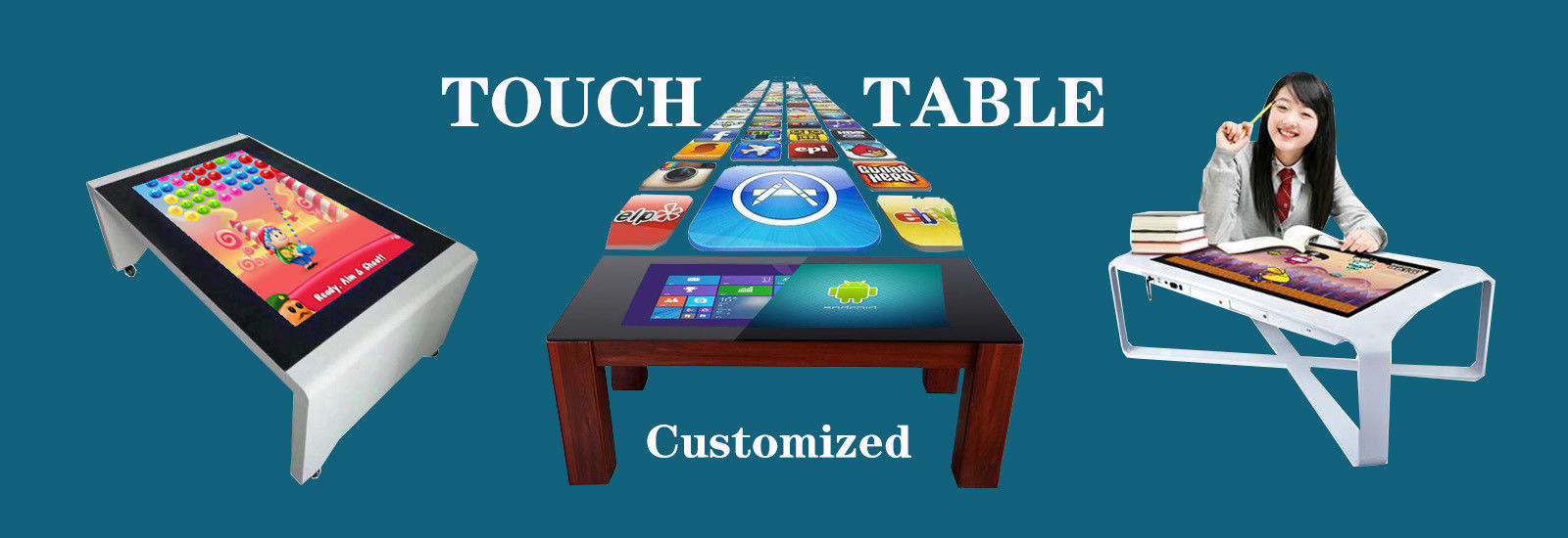 qualità Multi Tabella del touch screen fabbrica