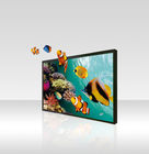 3D esposizione libera di vetro interattiva intelligente schermo di LCD di risoluzione di 4K 3840 * 2160