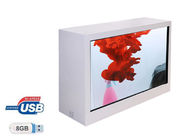vetrina LCD trasparente IPS di 37in Transmissive per esposizione commerciale