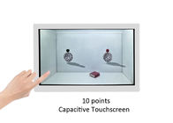 EDP LCD 20W di IPS a 15,6 pollici di pubblicità trasparente dello schermo di AC100V