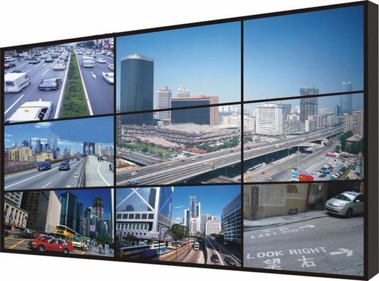 Prestazione esile ultra- LCD completa a 17 pollici della stalla di vita del monitor 60000H del CCTV di Hd VGA