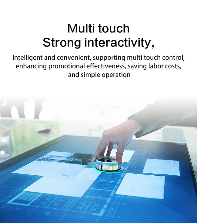 La Tabella LCD di tocco di riconoscimento degli oggetti ha aumentato il bambino interattivo della Tabella del touch screen del proiettore dinamico dell'ologramma della realtà