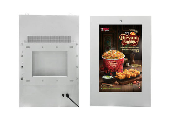 Chiosco LCD a 32 pollici all'aperto del contrassegno di Digital dello schermo di pubblicità dell'esposizione dei cartelloni pubblicitari di Digital