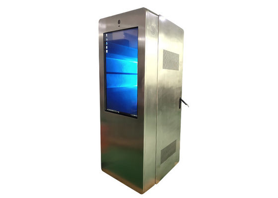 Esposizione LCD portatile dei manifesti a pile capacitivi all'aperto impermeabili a 43 pollici di Digital all'aperto