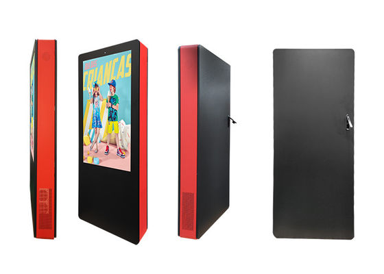 Contrassegno all'aperto LCD ed esposizioni di Digital dell'esposizione del chiosco di colore pieno dell'aeroporto della stazione a 55 pollici del deposito