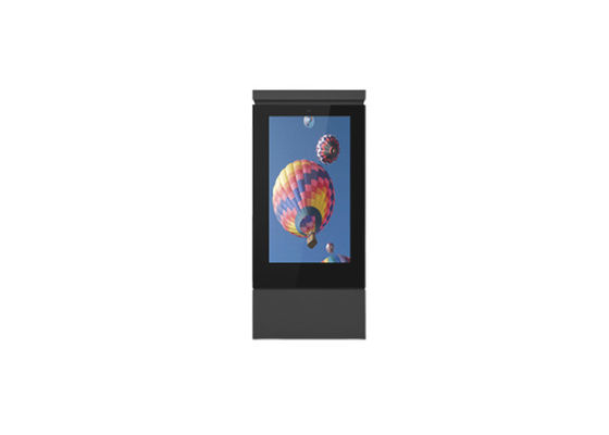 Chiosco a 65 pollici all'aperto tattile impermeabile del totem del contrassegno di Android Digital dello schermo di pubblicità dell'esposizione dell'affissione a cristalli liquidi di Ip65 Exterieur