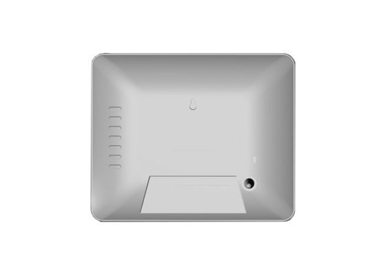 Pagina LCD a 8 pollici della foto di IPS Wifi Digital con il caricatore senza fili del telefono cellulare e musica del gioco di previsioni del tempo la video
