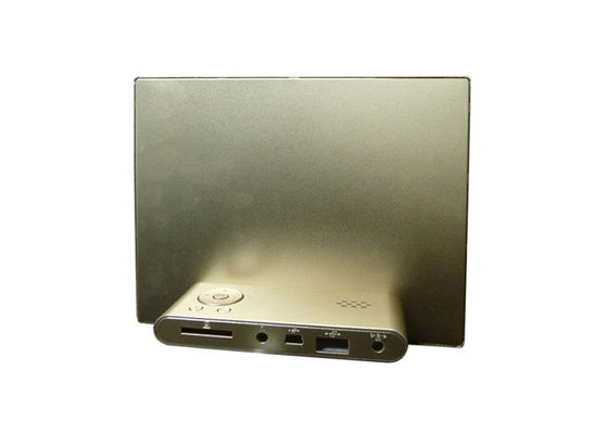 Struttura astuta dell'esposizione dell'immagine Digital della foto di NFT Wifi della struttura del quadrato dello schermo di legno elettronico dell'affissione a cristalli liquidi video