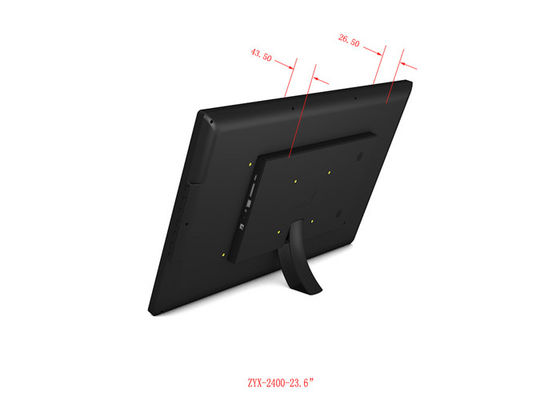 Cornice a 24 pollici della lampadina HD 1024*600 di LCD dello schermo che gioca la funzione completa dell'album dell'immagine di film elettronico di musica