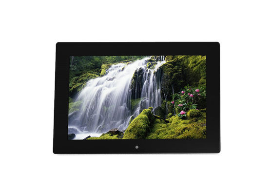 Chinese Popular 12.1 Inch Digital Photo Frame con pulsanti mute per il branding