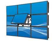 Ultra monitor a schermo pieno dell'affissione a cristalli liquidi dell'incastonatura dello stretto del video della parete supporto dell'interno LCD zero della parete