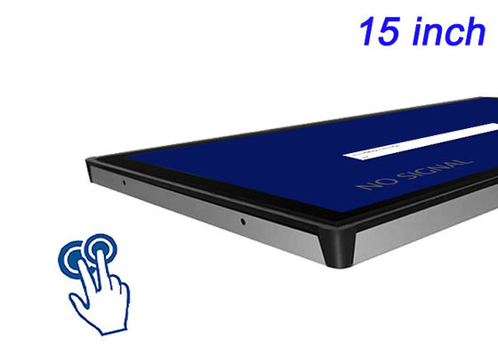 15-inch Embedded touch screen per pannelli di sicurezza, automazione dei magazzini, monitoraggio dei processi e distributori automatici