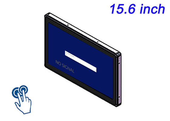 15.6 pollici touch screen incorporato per smart city display, arene sportive, pubblicità digitale immersiva, monitoraggio industriale