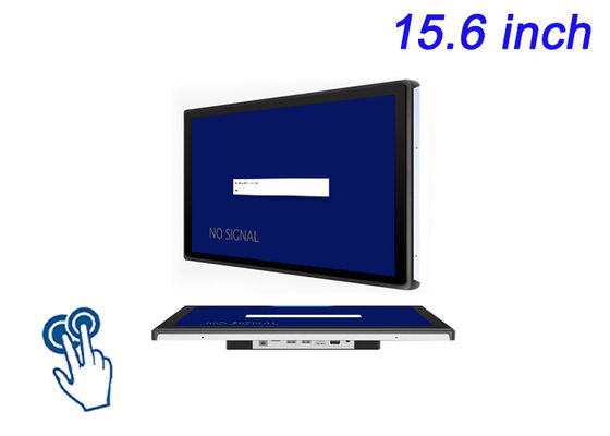 15.6 pollici touch screen incorporato per smart city display, arene sportive, pubblicità digitale immersiva, monitoraggio industriale
