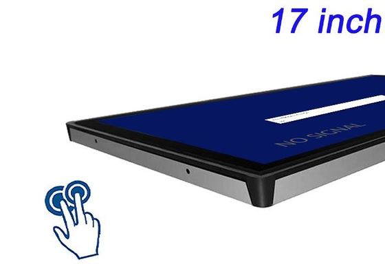 Display touch embedded da 17 pollici per sistemi di controllo di produzione, strumenti di laboratorio, terminali pubblici e pannelli HMI