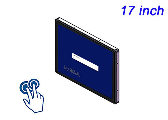 Display touch embedded da 17 pollici per sistemi di controllo di produzione, strumenti di laboratorio, terminali pubblici e pannelli HMI
