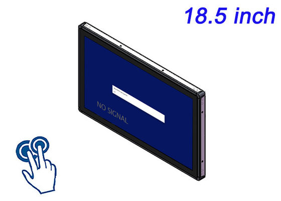 18Monitor incorporato a tocco da 0,5 pollici per attrezzature per il fitness, chioschi informativi, display di orientamento e interfacce di trasporto