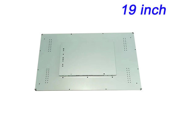 Monitor integrato a 19 pollici touch per sistemi di sorveglianza, operazioni logistiche, display aeroportuali e sale di controllo