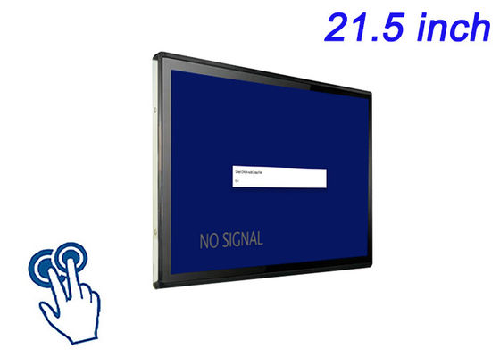 21.5 pollici touch screen incorporato per terminali di intrattenimento, cruscotti industriali, strumenti di formazione aziendale e check-in di hotel