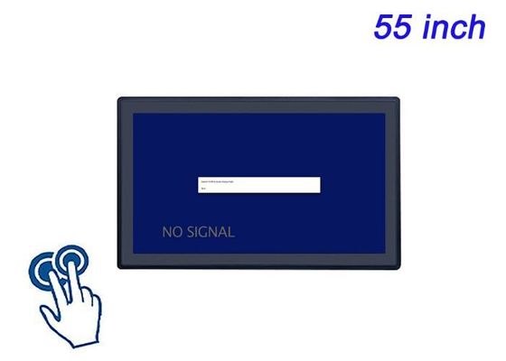 Monitor touch incorporato da 55 pollici per schermi interattivi, sistemi di vendita al dettaglio, elettrodomestici intelligenti e segnaletica digitale