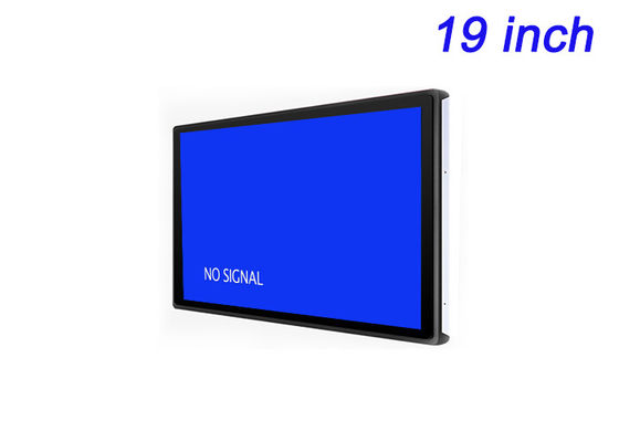 Monitor incorporato da 19 pollici per pannelli di sicurezza, apparecchiature industriali, display medici e chioschi di informazione pubblica