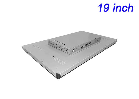 Monitor incorporato da 19 pollici per pannelli di sicurezza, apparecchiature industriali, display medici e chioschi di informazione pubblica