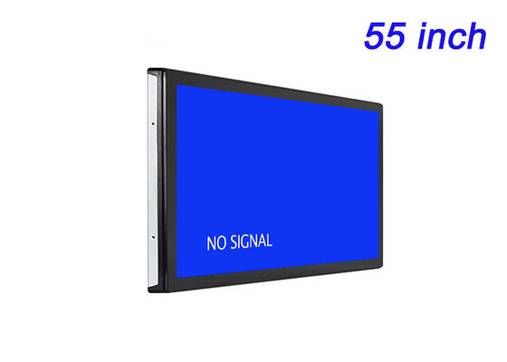 Monitor incorporato da 55 pollici per la pubblicità al dettaglio, i centri di trasporto, i cruscotti industriali su larga scala e i display degli stadi