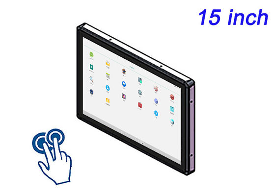 15-inch Android Embedded Touch Screen per sistemi di sicurezza, automazione dei magazzini, distributori automatici e interfacce di trasporto