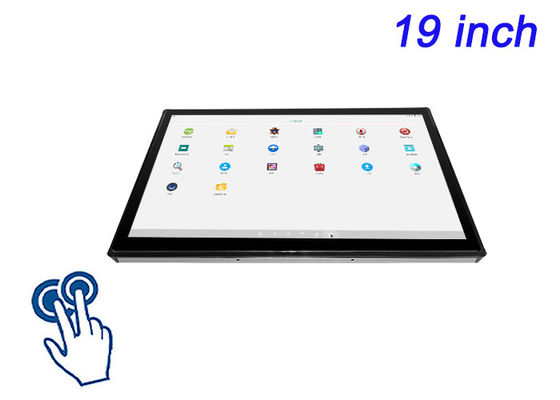 Screen touch Android da 19 pollici per sistemi di sicurezza, automazione di fabbrica, interfacce di trasporto e pannelli di informazione pubblica
