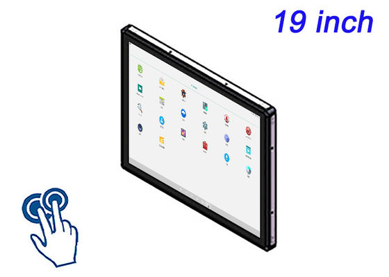 Screen touch Android da 19 pollici per sistemi di sicurezza, automazione di fabbrica, interfacce di trasporto e pannelli di informazione pubblica