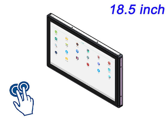 18Monitor Android touch incorporato da 0,5 pollici per attrezzature da fitness, display di orientamento, chioschi di trasporto e sistemi di intrattenimento
