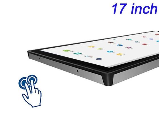 Display touch Android incorporato da 17 pollici per pannelli di controllo aerospaziale, terminali pubblici, strumenti di laboratorio e dashboard di fabbrica