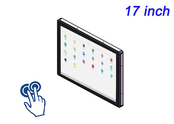 Display touch Android incorporato da 17 pollici per pannelli di controllo aerospaziale, terminali pubblici, strumenti di laboratorio e dashboard di fabbrica