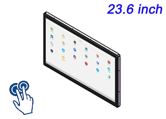 23.6 pollici Android Embedded Touch Display per diagnosi medica, macchine CNC, monitoraggio del petrolio e del gas e applicazioni HMI avanzate