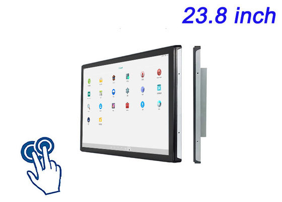 23.8 pollici Android Embedded Touch Screen per applicazioni alberghiere, macchine CNC, dashboard logistici e segnaletica digitale