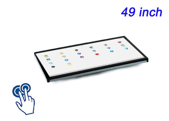 Screen touch Android incorporato da 49 pollici per schermi Smart City, interfacce per stadi, pubblicità al dettaglio su larga scala e centri di comando