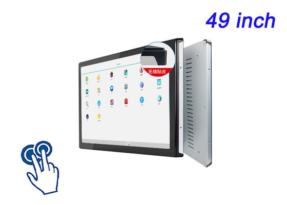 Screen touch Android incorporato da 49 pollici per schermi Smart City, interfacce per stadi, pubblicità al dettaglio su larga scala e centri di comando