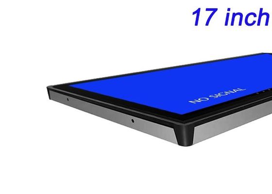 Display incorporato Android da 17 pollici per applicazioni aerospaziali, attrezzature di laboratorio, sistemi di gestione dell'energia e pannelli HMI