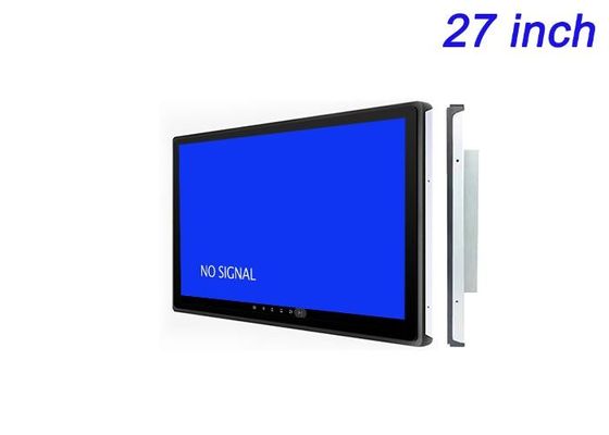 27 pollici di schermo Android incorporato per la pubblicità digitale, i display delle fiere, i cruscotti logistici e le sale di comando