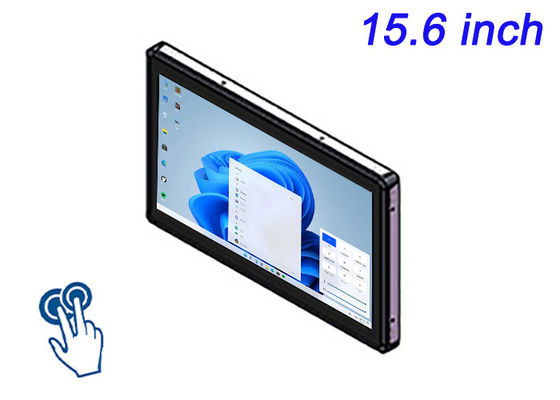 15.6 pollici schermo touch Windows integrato per schermi Smart City, interfacce per stadi, soluzioni di vendita immersive e sistemi di gioco