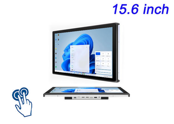 15.6 pollici schermo touch Windows integrato per schermi Smart City, interfacce per stadi, soluzioni di vendita immersive e sistemi di gioco