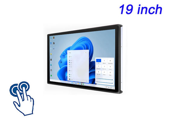 Display Windows Touch incorporato da 19 pollici per punti vendita, pannelli di controllo industriali, imaging medico e biglietti di trasporto