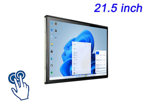 21.5 pollici schermo Windows touch embedded per sistemi di intrattenimento, interfacce di formazione aziendale, soluzioni per l'ospitalità e dashboard industriali