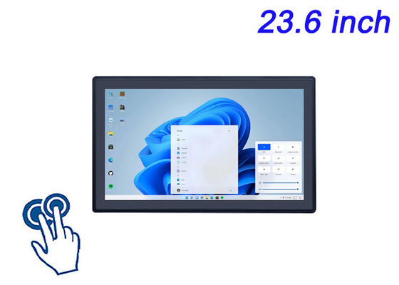 23.6 pollici Windows Touch Embedded Display per diagnosi medica, macchine CNC, sistemi di raffinazione di petrolio e pannelli di controllo avanzati