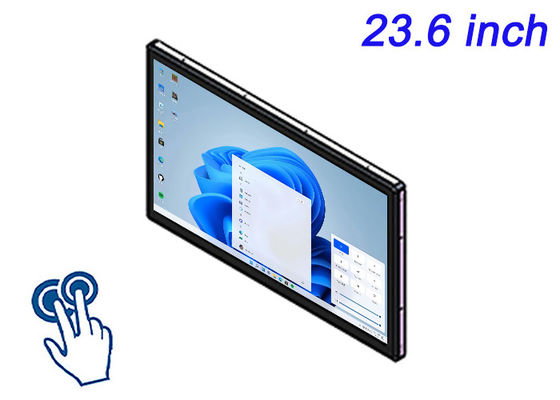 23.6 pollici Windows Touch Embedded Display per diagnosi medica, macchine CNC, sistemi di raffinazione di petrolio e pannelli di controllo avanzati