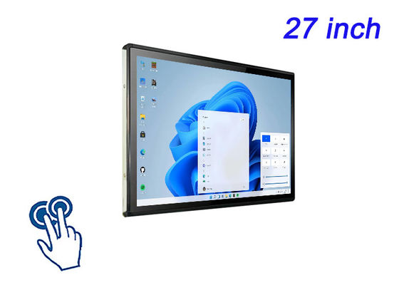 27 pollici di schermo Windows touch embedded per mostre commerciali, pubblicità interattiva, applicazioni di vendita al dettaglio di fascia alta e sistemi di comando