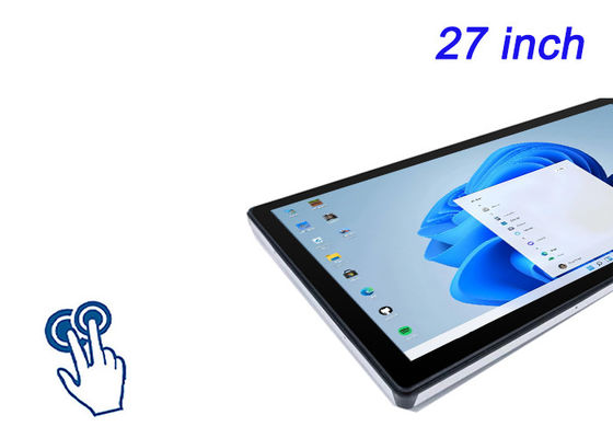 27 pollici di schermo Windows touch embedded per mostre commerciali, pubblicità interattiva, applicazioni di vendita al dettaglio di fascia alta e sistemi di comando
