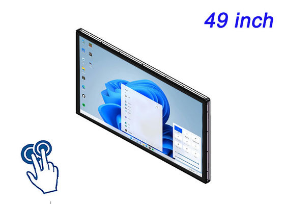 Display Windows Touch Embedded da 49 pollici per giochi immersivi, segnaletica digitale a grande formato, centri di comando e controllo e display interattivi di fascia alta