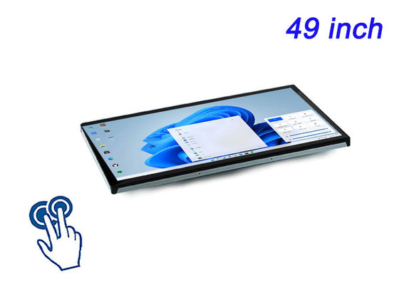 Display Windows Touch Embedded da 49 pollici per giochi immersivi, segnaletica digitale a grande formato, centri di comando e controllo e display interattivi di fascia alta