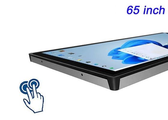Display touch integrato Windows da 65 pollici per reti di segnaletica digitale, applicazioni della sala di controllo, esperienze immersive e presentazioni ad alto impatto